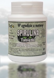 Spirulina tabletki