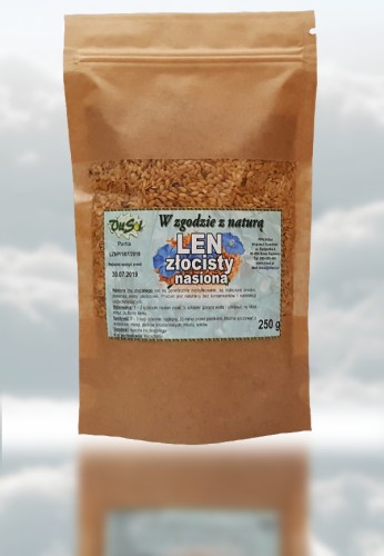 Nasiona lnu złocistego siemię lniane.jpg