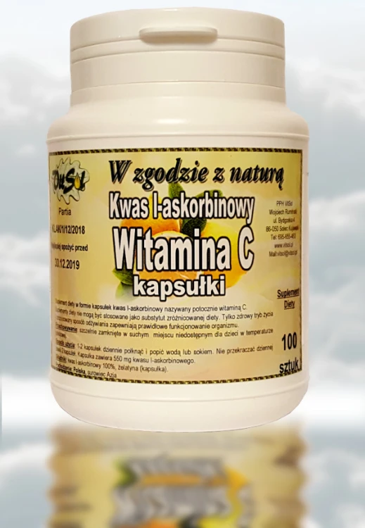 Kwas l-askorbinowy witamina C kapsułki.jpg