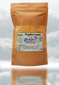 Nasiona lnu złocistego mielone odtłuszczone